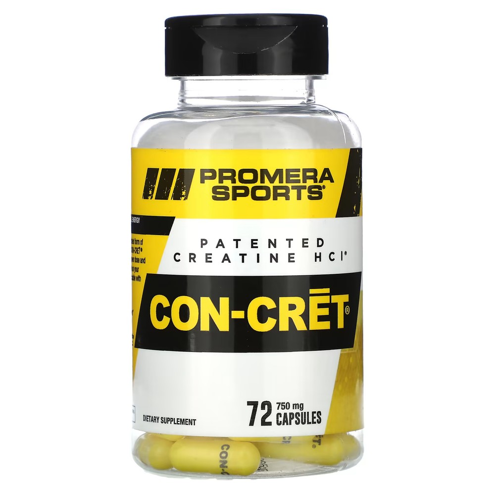 2 X Con-Cret, Creatine HCl, 72 Capsules (750 mg per Capsule)