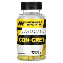 2 X Con-Cret, Creatine HCl, 72 Capsules (750 mg per Capsule)