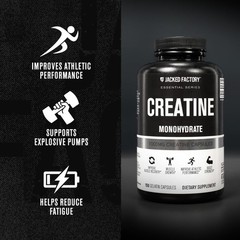 Creatine Monohydrate Capsules – Creatine Pills for Muscle Growth, Increased S…