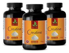 Fat Burner – CREATINE POWDER 100g – Muscle Building Supplements – 3 Bottles