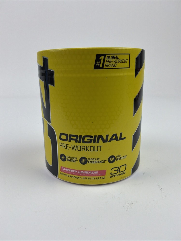 Cellucor C4 Original Pre-Workout Powder Cherry Limeade 30 Servings BB 07/2027