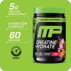 Muscle Pharm Creatine Monohydrate Hydration Complex – Fruit Punch 60 servings