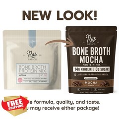 Rae Basics Mocha Bone Broth 26 Servings