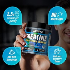 Creatine Monohydrate 5g Per Serving, No Sugar Creatine Supplements Support fo…