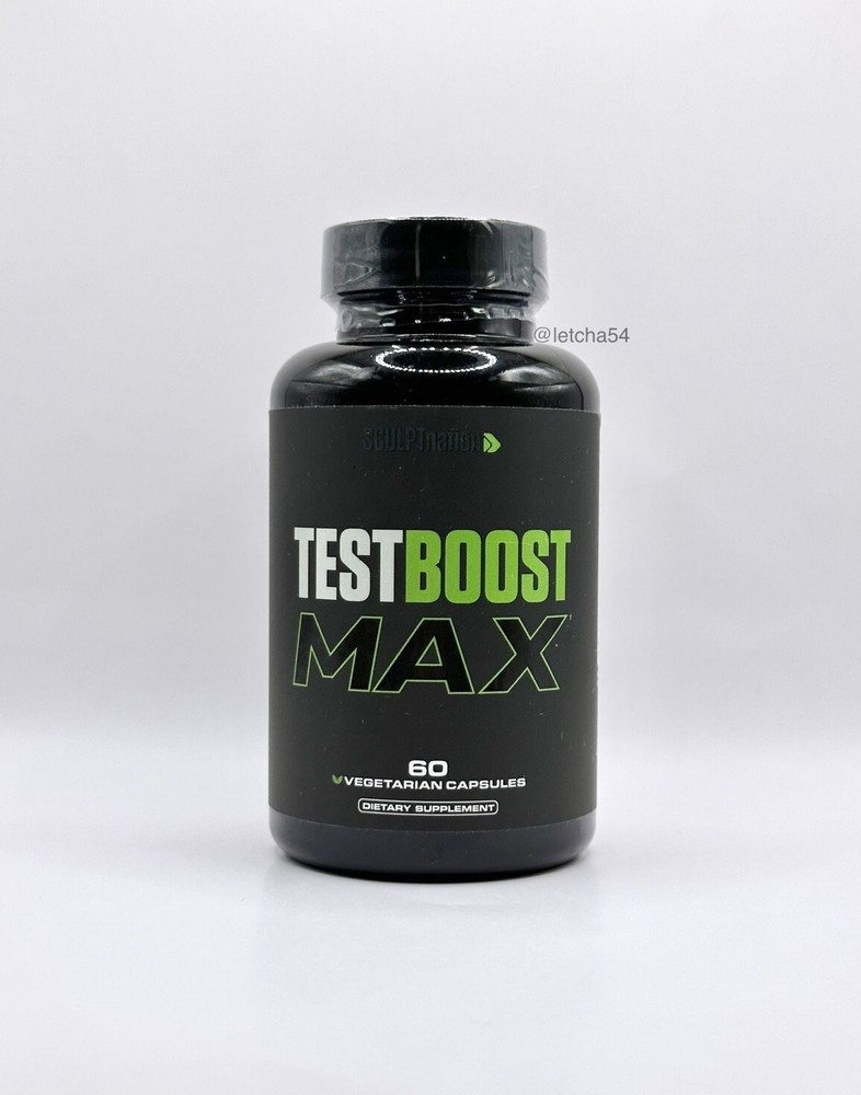 Max Muscle Sculptnation Build Men Fat Weight Loss – New & Sealed TEST BOOST