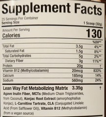 MuscleSport LEAN WAY PLANT’D PROTEIN 2lb ( 25 Servings ) Protella BEST BY 10/26