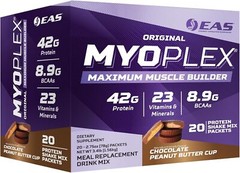 EAS Original Myoplex High Protein Meal Replacement 20 Individual Packs 6 Flavors