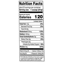 2 Pack Equate Whey Protein Powder, Smooth Vanilla, 24 oz