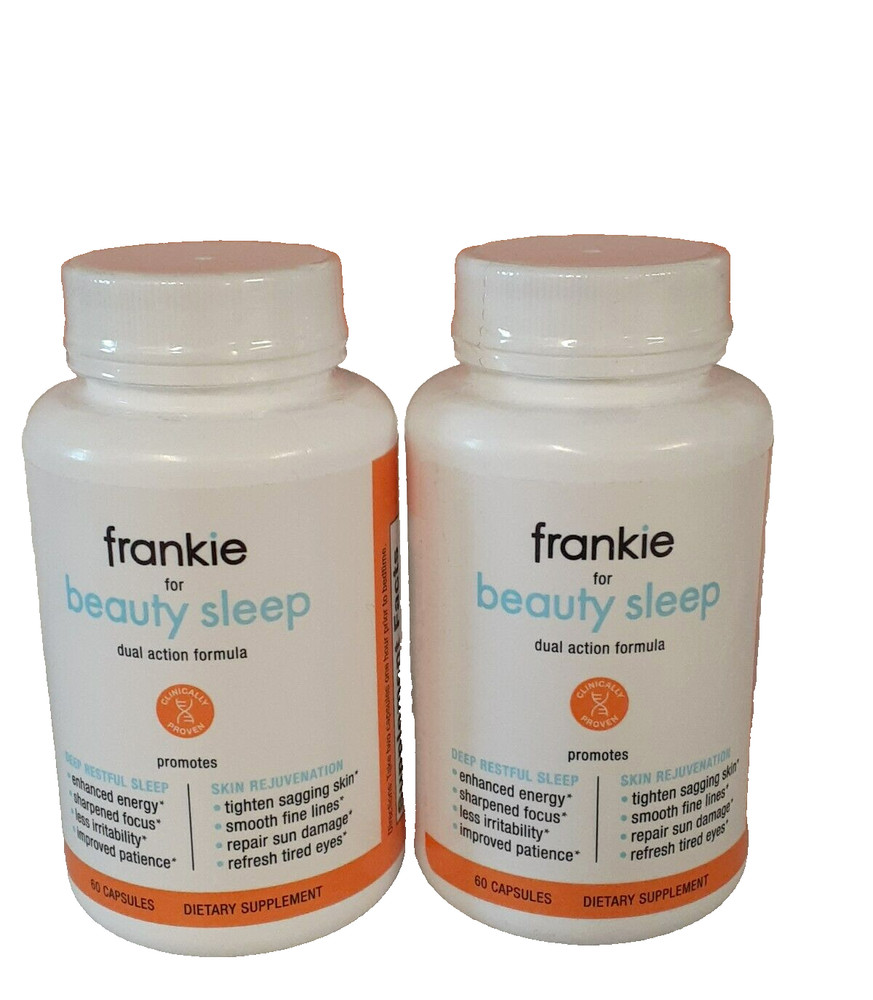 Beauty Sleep – Dual Action Formula- 120 Capsules – Frankie Beauty Sleep – 2 Pack