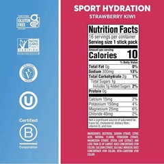 Nuun Sport Electrolyte Powder Strawberry Kiwi 32 Pack EXP 5/27 READ Damaged
