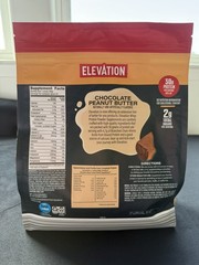 NEW Elevation Whey Protein Powder Supplement Chocolate Peanut Butter 32 Oz Bag