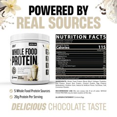 Nutrex – Whole Food Protein Vanilla Milkshake 15srv