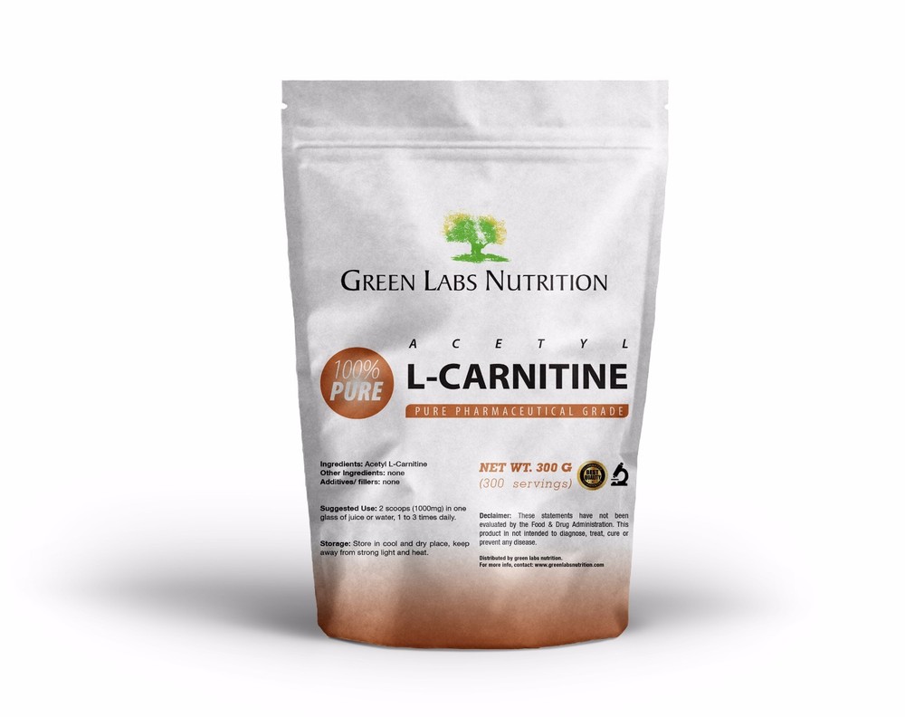 Acetyl L-Carnitine ALCAR Powder 300g – Energy, Focus, Brain & Pharma Grade
