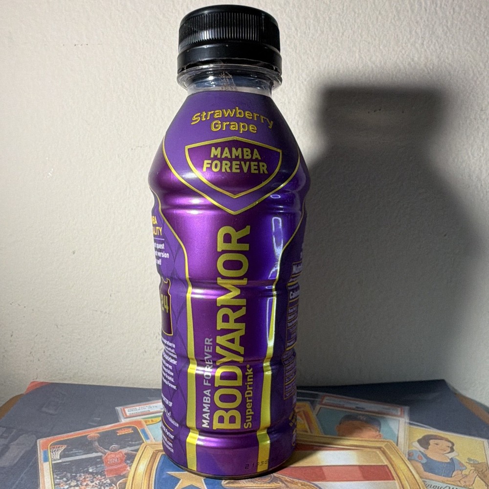 BodyArmor Mamba Forever Sports Drink Strawberry Grape 16 fl oz Gluten Free