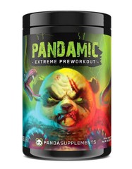 PANDA Supplements Pandamic Extreme Pre Workout 25 Servings Sour Gummy Energy