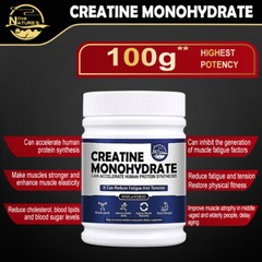 Pure Creatine Monohydrate (Micronized) – 5 Grams Per Serving,Unflavored Creatine