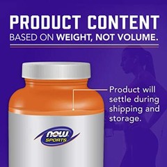 NOW Sports Pea Protein Powder 24g Protein 21 Servings Non GMO with BCAAs
