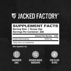 Creatine Monohydrate Powder 1000g – 5g Daily Creatine Supplement for Men and Wom