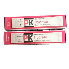2 PACK Pure Kick Hydrate Strawberry Watermelon 6 Packets Zero Sugar Electrolytes