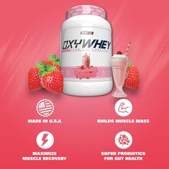 EHP Labs OxyWhey Whey Protein Isolate – 25g High Protein, Low Carb, Sugar Fre…