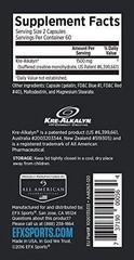 EFX Sports Kre-Alkalyn PH-Correct Creatine Monohydrate Capsules (1 Bottle)…