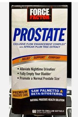Force Factor Prostate Prostate Health Solution 60 Easy-To-Swallow Softgels 2028