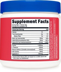 Nutricost Energy Complex (Strawberry Kiwi) (60 Servings) – Clean Energy Powder
