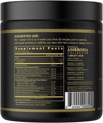 Kinetic Mushroom Enhanced Pre Workout Ambrosia Collective Tropical Lime