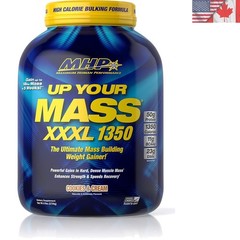 MHP UP Your Mass XXXL 1350 – Weight Gainer, 50g Protein, Cookies & Cream