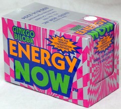 Ginkgo Biloba Energy Now Herbal Booster Supplements 24 packs 72 pills Memory