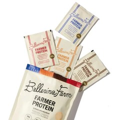 Ballerina Farm Grass Fed Whey Protein Powder 4 Flavor Variety Pack 15.8 oz