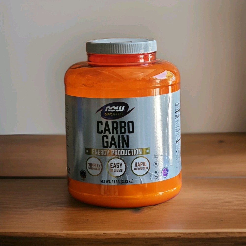 Sports Nutrition, Carbo Gain Powder, Rapid Absorption, Energy Pro 8lbs