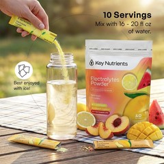 Copper Electrolytes Powder Packets – Variety Pack – Sugar Free Hydration Drin…