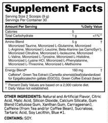 Amino Energy by Optimum Nutrition 30 Servings ON BCAA EAA ALL FLAVORS Preworkout