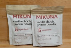2 MIKUNA VANILLA CHOCHO PROTEIN POWDER Vegan Paleo Keto NO: gluten soy lecitin