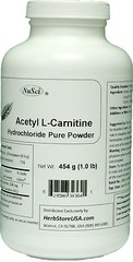 NuSci 100% Pure Acetyl L-Carnitine powder ALC 1 LB (454g) cognitive health