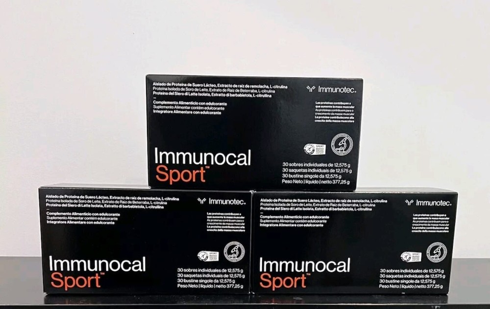 Immunocal Sport Glutathione Precursor EXP:2026/2027 3 Boxes ‼️‼️