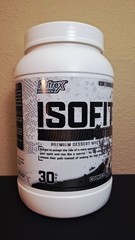 Nutrex ISOFIT Cookies & Cream, 30 Servings, 25g Protein, EAA & BCAA, 03/2028✨️