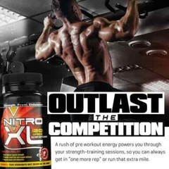 BIG DEAL NitroXL Nitric Oxide (120 Capsules) Amino Acid Bodybuilding Supplement