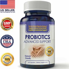 Probiotics Digestive Support & Guarana Extract Metabolism Supplement 90 Tablets
