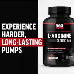 Oxido Nitrico y L-arginina Extra Fuerte Para Aumentar La Energia Muscular 150 Ct
