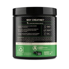 Micronized Creatine Monohydrate Powder, 5g per Serving, Supports Strength & Reco