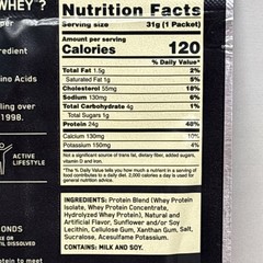 10X Optimum Nutrition Gold Standard 100% Whey Protein Powder 1 SERV VANILLA B95