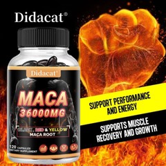 Maca + Ginseng Highest Potency Available Supports Desire Stamina – 30 To 120Caps