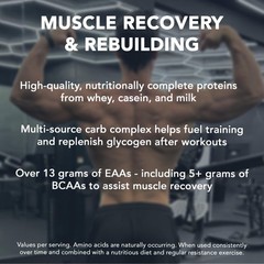 Proteina 5 Lbs En Polvo 30g Para Ganar Masa Muscular Mujer Hombre Sabor Vainilla