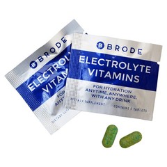 Brode Electrolyte Vitamin – Portable Zero-Sugar Electrolyte Tablets – No Gross