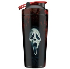 G Fuel Scream Ghost Face Stab Stimulant Collector’s Box Tub + Metal Shaker Cup