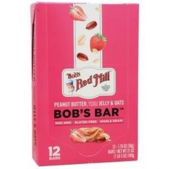 Bob’s Red Mill Bob’s Bar Peanut Butter, Jelly & Oats 12 bars