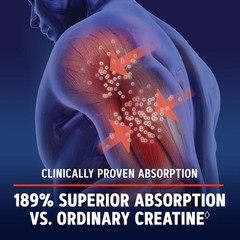 GNC AMP Creatine HCl 189 Pills, Clinically Proven 120 Count (Pack of 1), Red