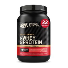 Gold Standard 100% Whey Protein Powder, Strawberries & Cream, 22 Servings